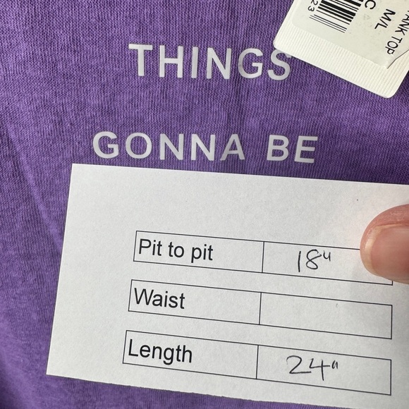 Lili Sidonio Molly Bracken Linen Blend Sleeveless Top Purple - Picture 10 of 10